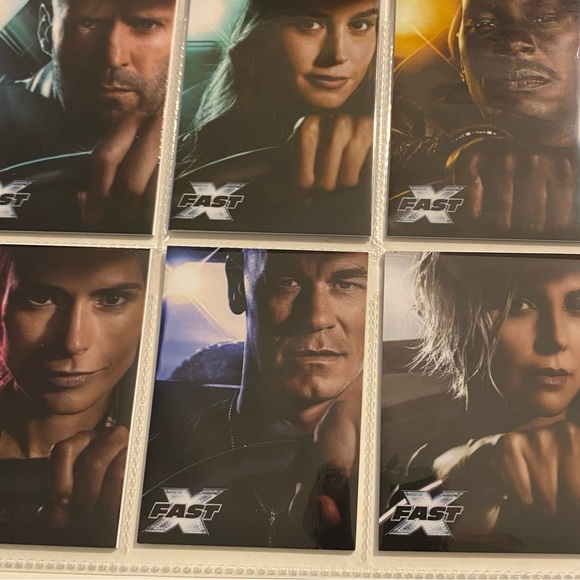 10 Card Base Set Fast X (2023) Movie Trading Cards Fast and the Furious - Picture 7 of 7